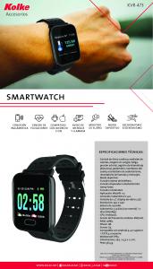 Reloj Smartwatch Kolke KVR-473 BT